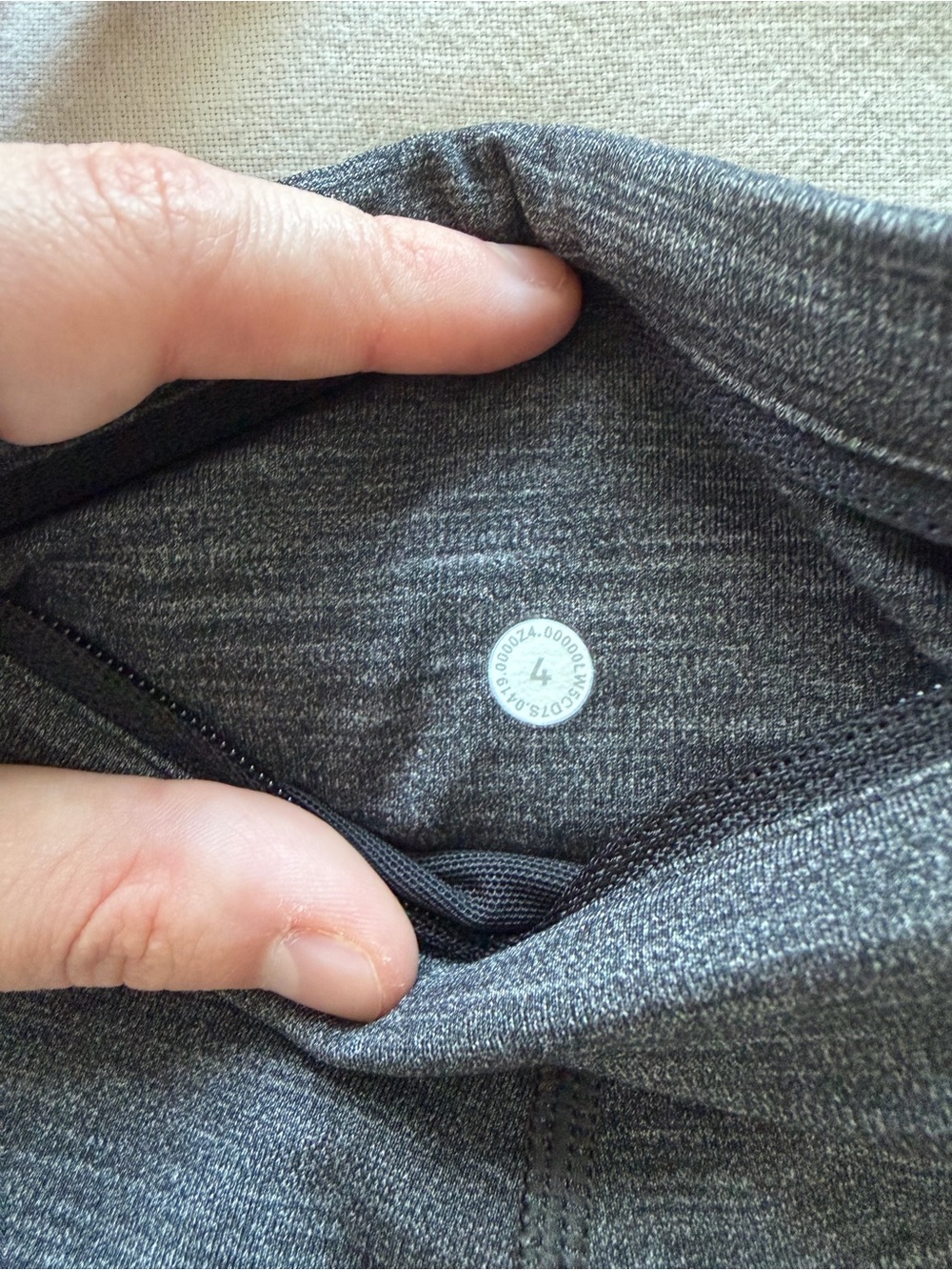Lululemon grey leggings - Picture 4 of 4